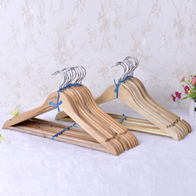 Factory direct P66 good grade wood colour wooden hanger manufacturer of wet or dry price wholesale
