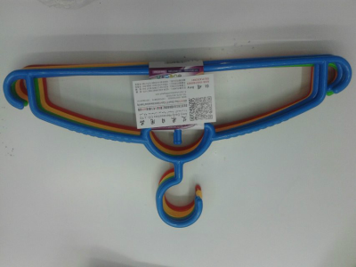 2014 the latest products of good quality plastic hangers Rainbow hangers hangers for adults