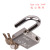 The lock, the Padlock, Padlock, feel special - shaped lock, copper lock, straight unlock, horizontal unlock