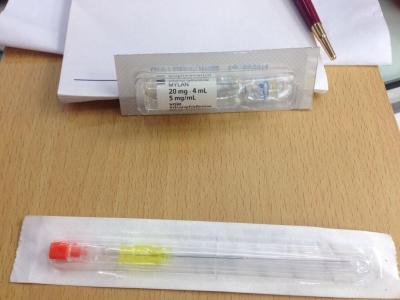 Disposable needle catgut embedding for scales buried wire needle