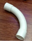 Plastic threaded elbow, bend, straight pipe connection elbow