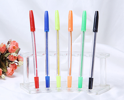 [Good source] manufacturers wholesale plastic advertising pen ball pen advertising pen彩色
