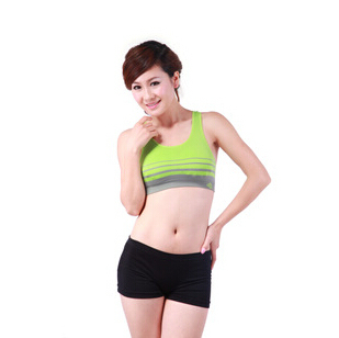 Bra breathable seamless underwear free of foreign trade rim to gather sport Yoga adjust bra underwear