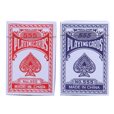 Clubs outside the specified manufacturer providing high-grade wide embossed card of poker playing cards