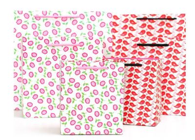 Stylish gift wrapping bags of fresh and stylish design gift bags tether tote bag 2 colors