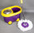 Double driver good drag and rotate tall purple stainless steel MOP