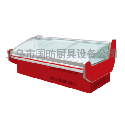 Commercial economy type fresh meat cabinet / hotel supermarket commercial type fresh meat products cabinet / 