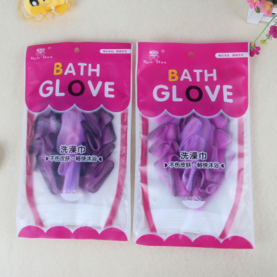 Dark side bath flowers household toiletries sisal bath flower bath towel