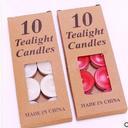 Romantic birthday color small tea candle wax wax candles tea wedding supplies to marry party