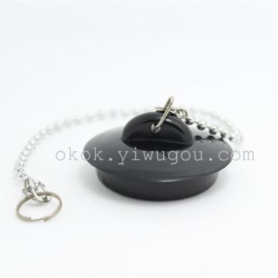 Sink stopper bathtub stopper with chain