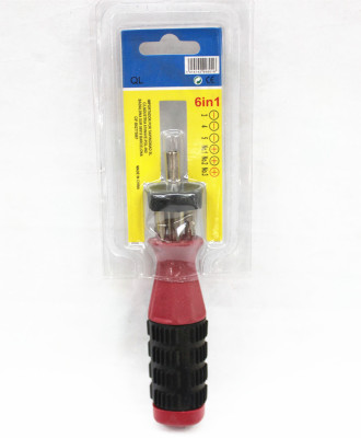 Manufacturer direct multi-purpose screwdriver multi-purpose screwdriver hexagon collar screw tools 2 yuan commodity