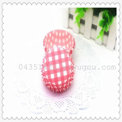 Circular gear high temperature cupcakes bread mold paper holder disposable cups 24