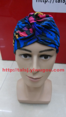 Color tiger stripes pattern India Cap watermelon Hat baotou Hat popular in Europe and America of the Muslim head scarf Hat