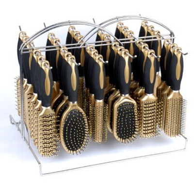 36PCs comb set iron shelves massage comb