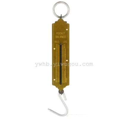 Golden hook portable luggage scales scale spring balance