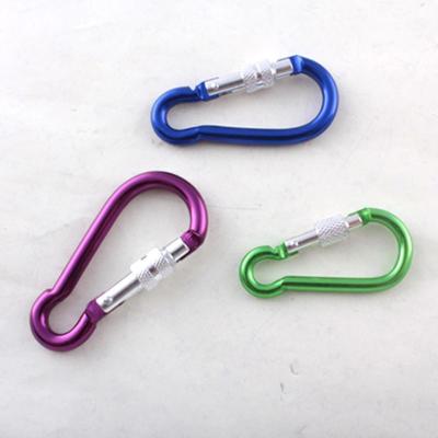 Factory direct sales-Hu, d-shaped, shaped carabiner, climbing the ceiling, hang buckle