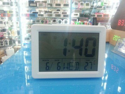 Supply perpetual Calendar, Large screen display LED sensing backlight Clock 3619