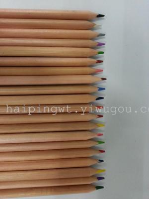 Factory wholesale soft triangular pole marker color natural color 4.0 high b core drawing crayons