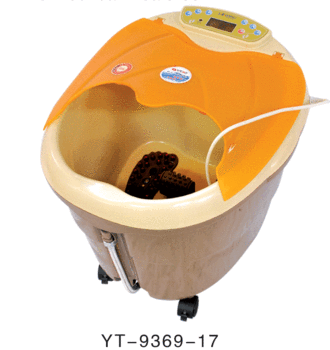 Fully automatic deep massaging foot bath barrel foot bath soak basin heated footbath electric Foot Massager