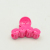 Factory direct thermal headwear cross cut process color plastic hair clips