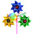 New three flower confetti windmill