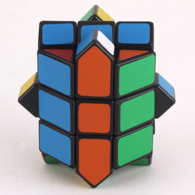 [jizhou edge shifting rubik's cube, black and white] third order irregular magic cube professional competition spring tuning