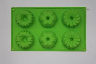 6 and 3 flower silicone Cake Pan cake mold
