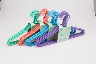Yiwu plastic hangers bold anti-sliding storage clothes rack hanger drying rack