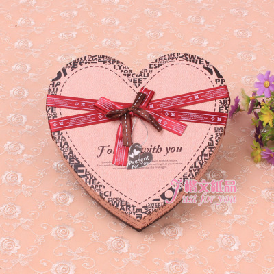 Customized and wholesale 18 boxes of candy heart chocolate gift box love gift box