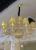 LEDLED Amber 12 crystal chandelier lamp restaurant chandelier Crystal lamp stock