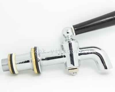 Lengthen Hot water tap bucket brass tap 034