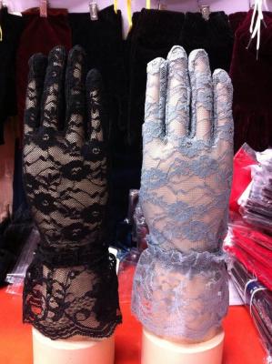 Sunscreen Wedding Dress Performance Fashion Lace Gloves