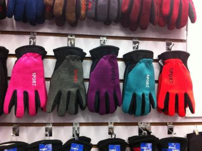 Winter Warm Men's and Women's Double Layer Thickened Polar Fleece Gloves