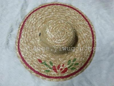 20-inch straw hat fishing Hat migrant labor pastoral farmers in straw hats caps Liang Mao Malaysia
