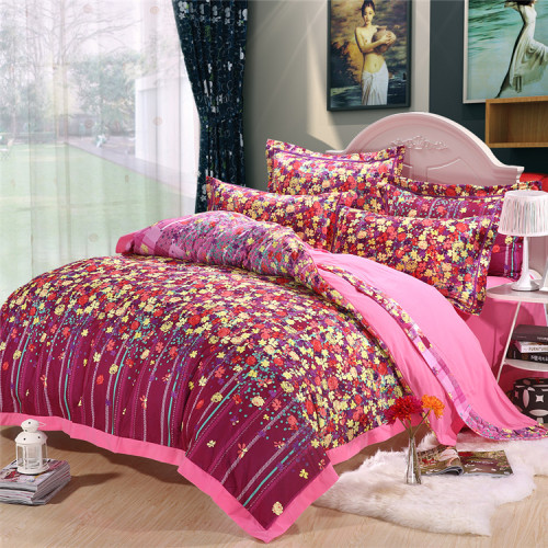 yiwu snow pigeon winter warm skin velvet four-piece set super soft warm double bedding wholesale