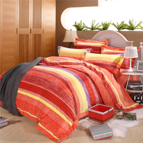 yiwu snow pigeon new thickened winter bedding double velvet four-piece set super soft and short plush set