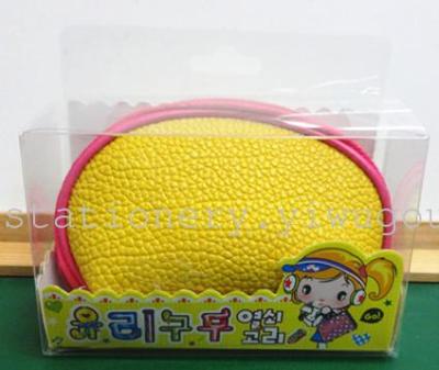Korean version zip coin purse PVC box packing Korea stationery wholesale factory direct