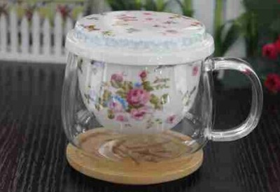 Pyrex pot ceramic filter flower teapot Tea Cup