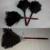 Advanced imported ostrich feather duster feather duster manual electrostatic precipitator dust-proof car with dusting brush