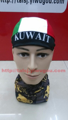 Kuwait KUWAIT pirate flag color Cap Ribbon Hat baotou caps