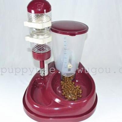 Pet supplies combined automatic feeder Waterer water food pet feeders