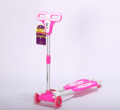 Factory direct cool babe four-wheeled frog kick Scooter
