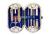 Blue and white 7-piece nail file set HL-904Q