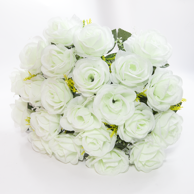 24 head of South Korea rose flower decoration sales recommend factory direct sales.