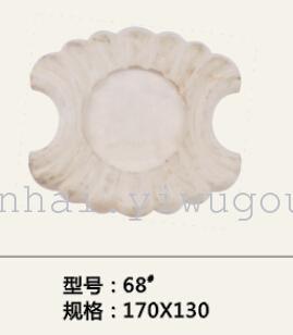 Plastic flower plate, carved panels, wood crafts, furniture fittings corsage Dongyang woodcarving craft