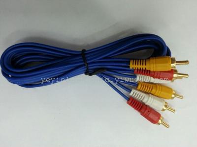 Audio cable, video cable 3R-3R 2.8 rough AV cable