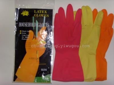 Household latex gloves, latex gloves, household gloves