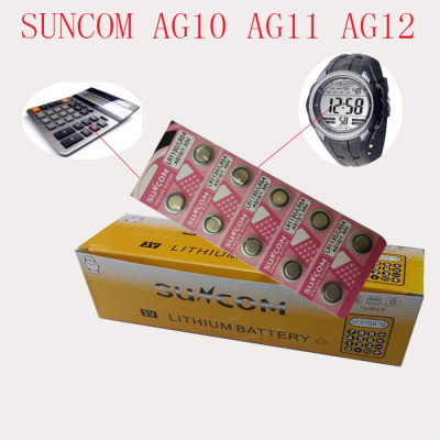 SUNCOM electronic AG10 button watch e-machine computer electronic