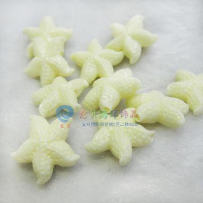 Ivory white Starfish natural coral coral powder suppressed souvenir jewelry accessories wholesale