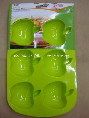 "HUANG DA" 6 apples silicone Cake mould, 63